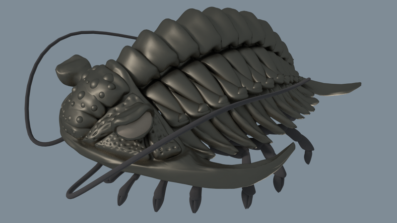 Illustration for article titled These 3D Printed Trilobites Are Absolutely Stunning